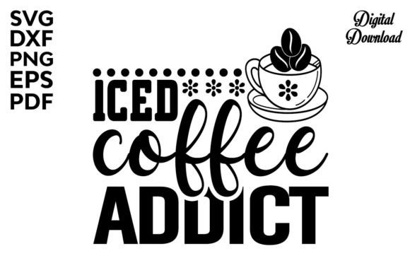 Iced Coffee Addict: A Designer's Review Before Embroidery