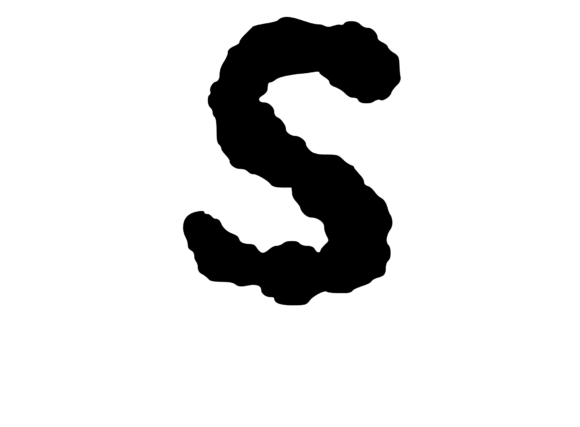 Ink Blot Stain Mono Letter S: A Designer's Review