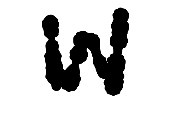 Ink Blot Stain Mono Letter W: A Designer’s Hands-On Review